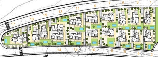 2 chambre Villa/Maison à vendre à Hacienda del Alamo, Fuente Alamo de Murcia avec piscine garage - 279 900 € (Ref: 9653221)