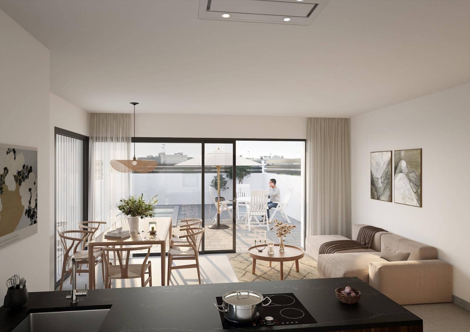 3 camera da letto Villetta a Schiera in vendita in Torrevieja con piscina - 499.900 € (Rif: 9831467)