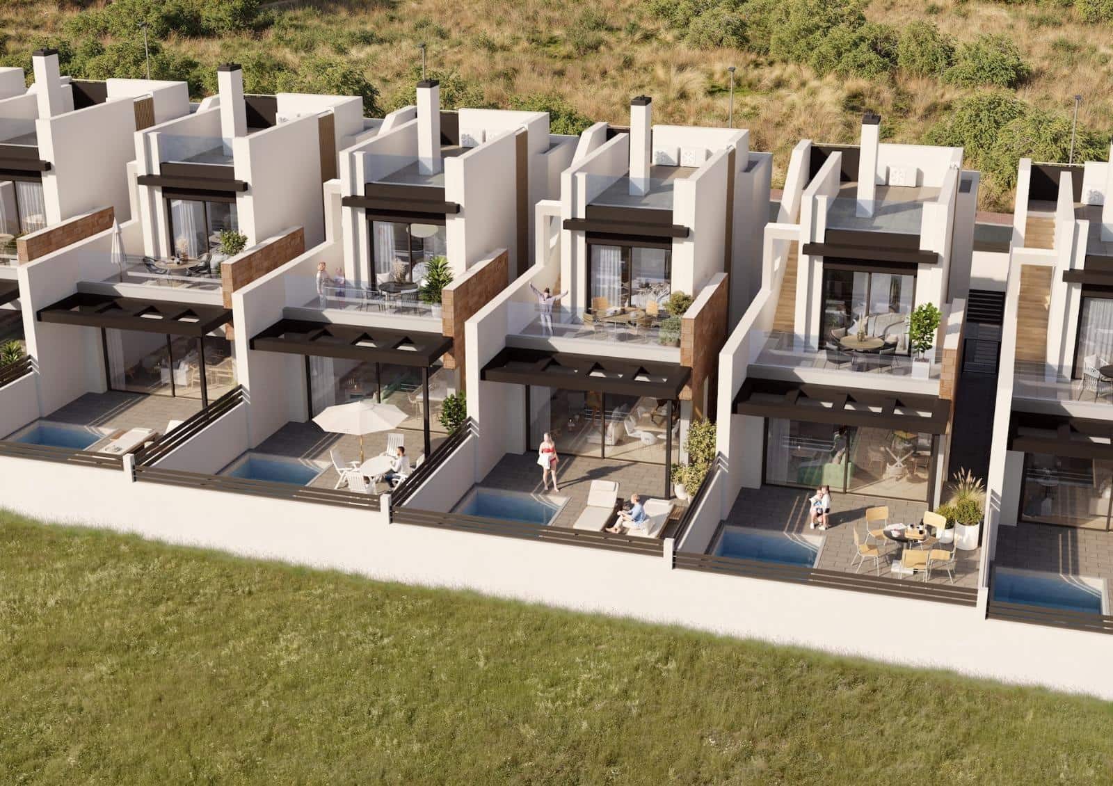 3 Zimmer Reihenhaus zu verkaufen in Torrevieja mit Pool - 499.900 € (Ref: 9831468)