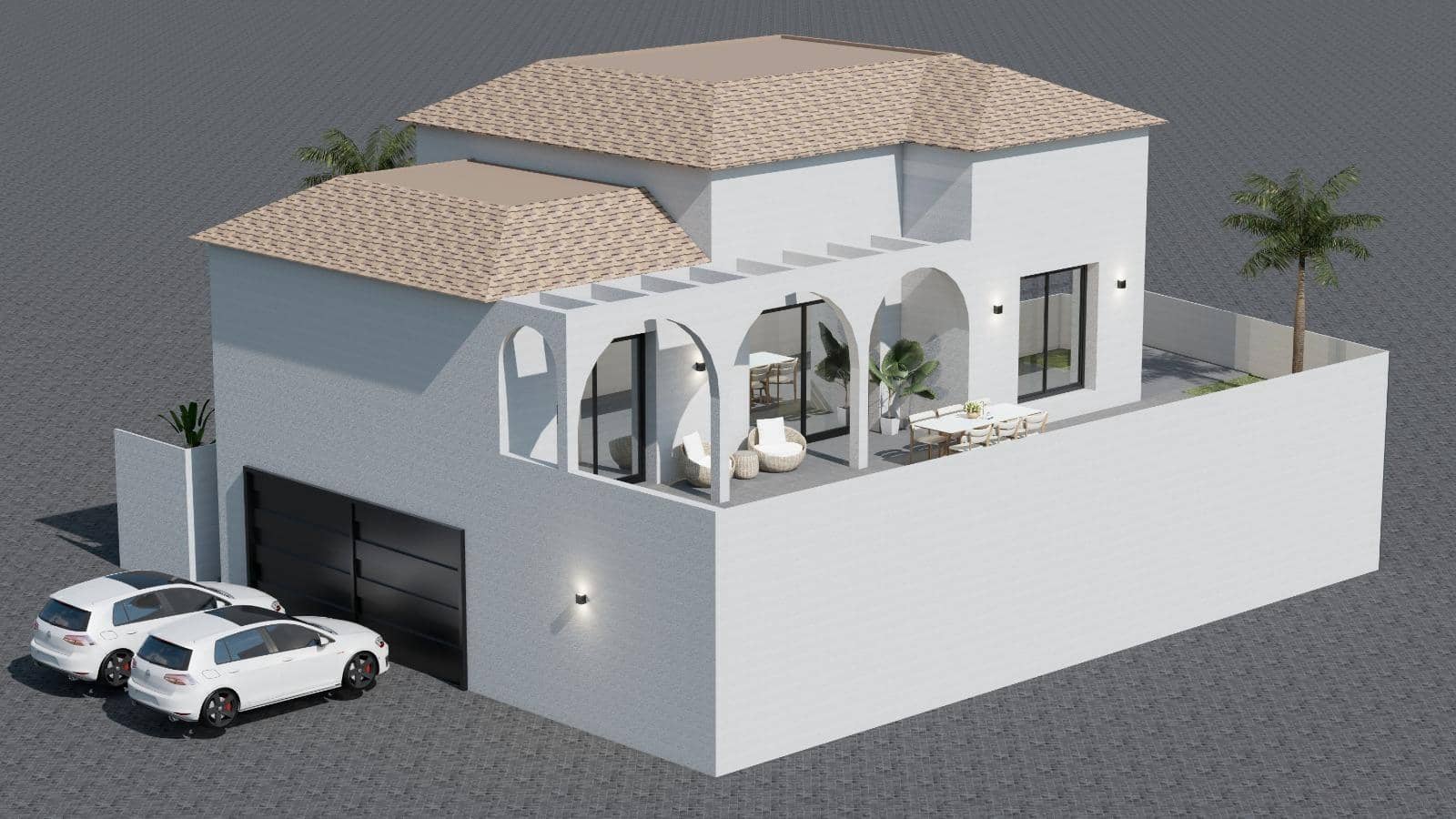 3 sypialnia Willa na sprzedaż w Rojales z basenem garażem - 429 000 € (Ref: 9981080)
