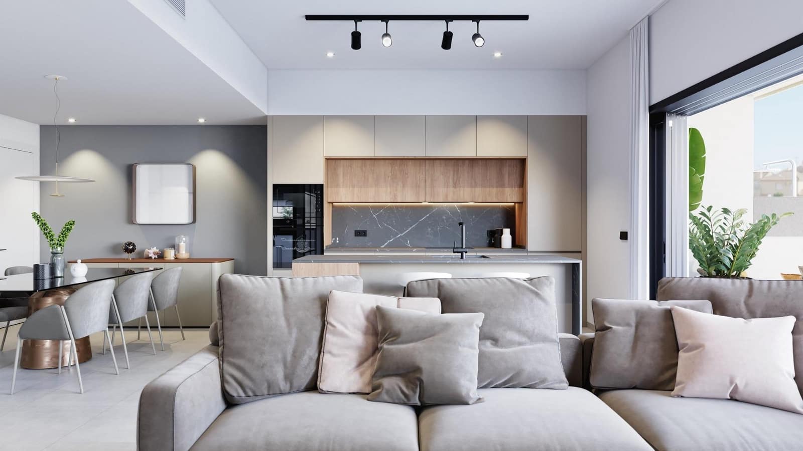 3 makuuhuone Bungalow myytävänä paikassa Pilar de la Horadada mukana uima-altaan 
autotalli - 445 000 € (Ref: 9991981)