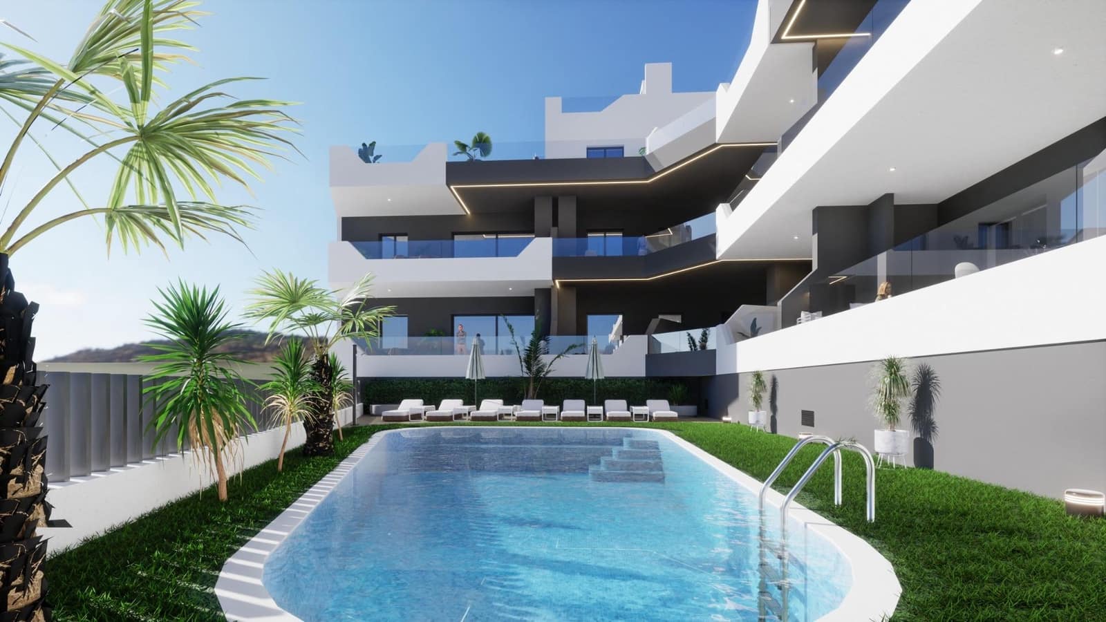 3 quarto Penthouse para venda em Benijofar com piscina - 425 000 € (Ref: 9991982)