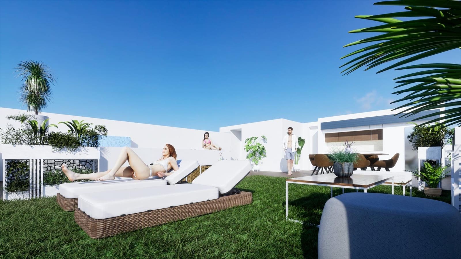 3 quarto Penthouse para venda em Benijofar com piscina - 425 000 € (Ref: 9991982)