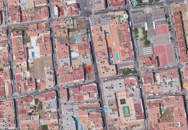 Tomt till salu i Torrevieja - 1 500 000 € (Ref: 9999338)