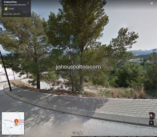 Byggetomt til salgs i Altea - € 145 000 (Ref: 7348157)