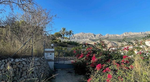 4 chambre Finca/Maison de Campagne à vendre à Altea avec piscine garage - 550 000 € (Ref: 9068519)