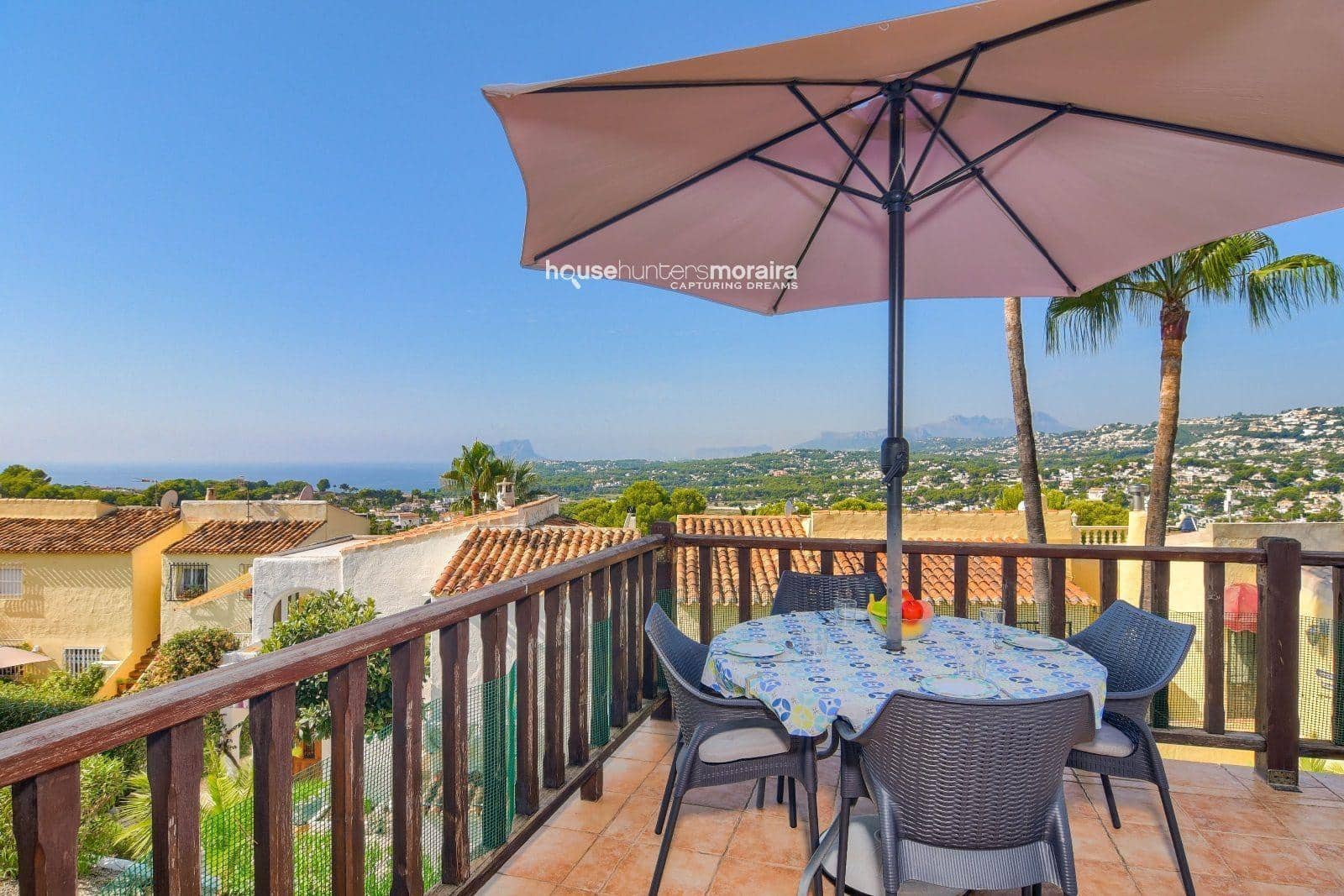 1 bedroom Bungalow for rent in Moraira with pool garage - € 1,200 (Ref: 8783148)