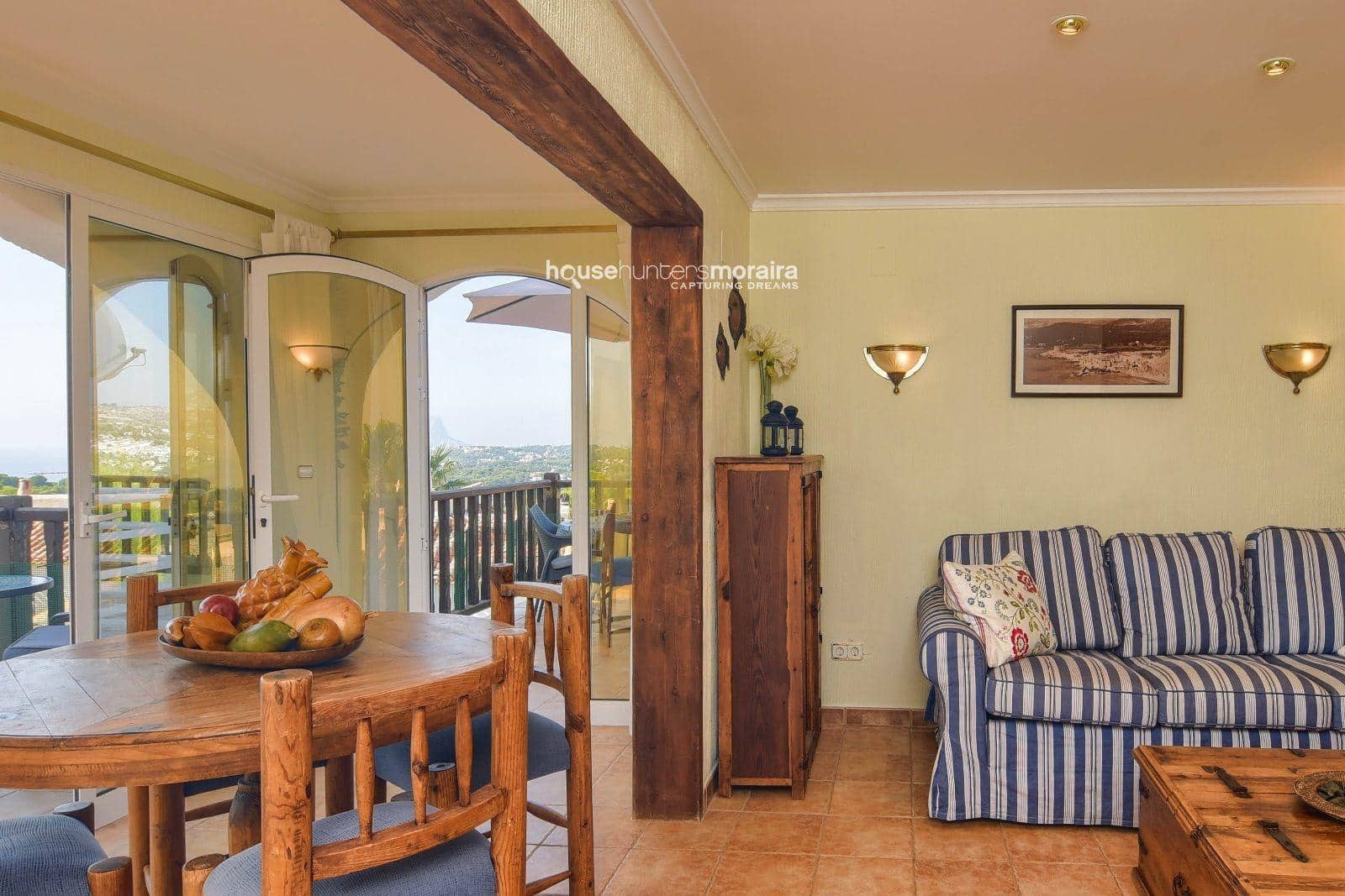 1 bedroom Bungalow for rent in Moraira with pool garage - € 1,200 (Ref: 8783148)