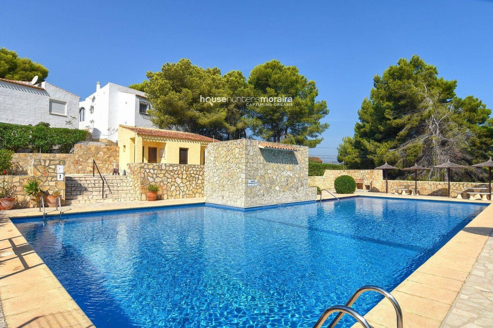 1 bedroom Bungalow for rent in Moraira with pool garage - € 1,200 (Ref: 8783148)