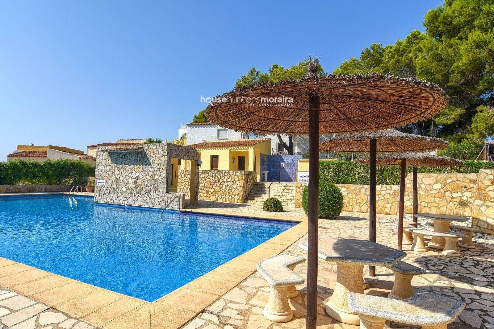 1 bedroom Bungalow for rent in Moraira with pool garage - € 1,200 (Ref: 8783148)