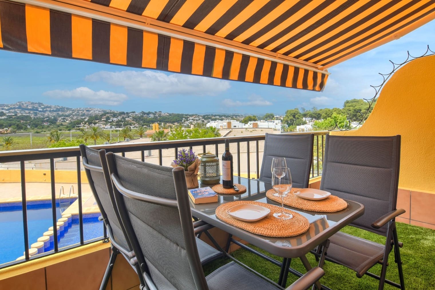 2 soveværelse Lejlighed til leje i Moraira med swimmingpool garage - € 1.000 (Ref: 8783153)