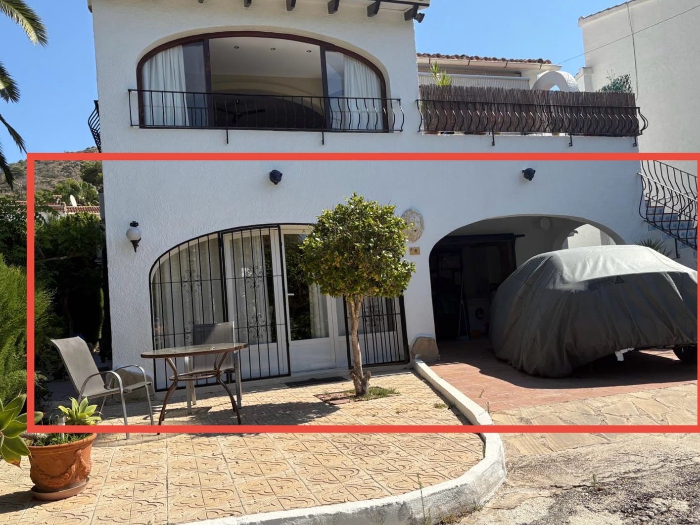 3 soveværelse Lejlighed til leje i Moraira - € 1.000 (Ref: 9190501)