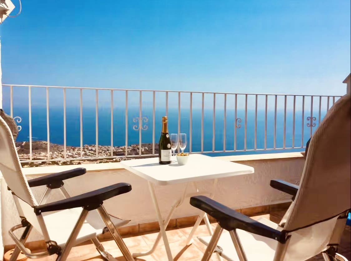 2 makuuhuone Huoneisto vuokrattavana paikassa Benitachell / Benitatxell mukana uima-altaan 
autotalli - 1 000 € (Ref: 9537794)