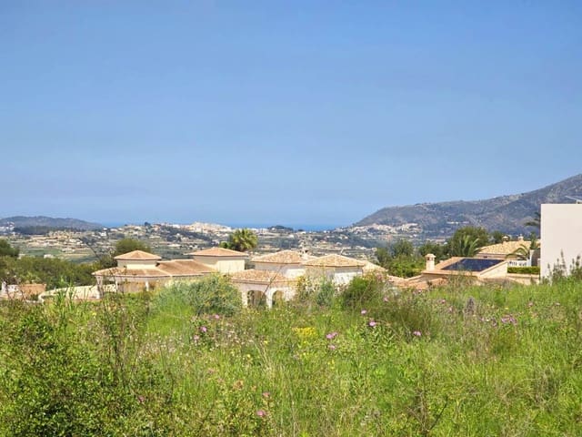 Byggegrund til salg i Moraira, Teulada-Moraira - € 325.000 (Ref: 9972244)