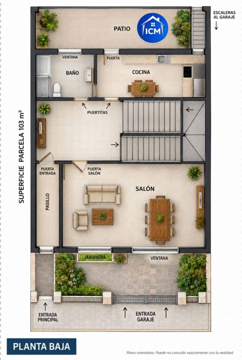 4 soverom Villa til salgs i Canjayar med garasje - € 135 000 (Ref: 10075415)