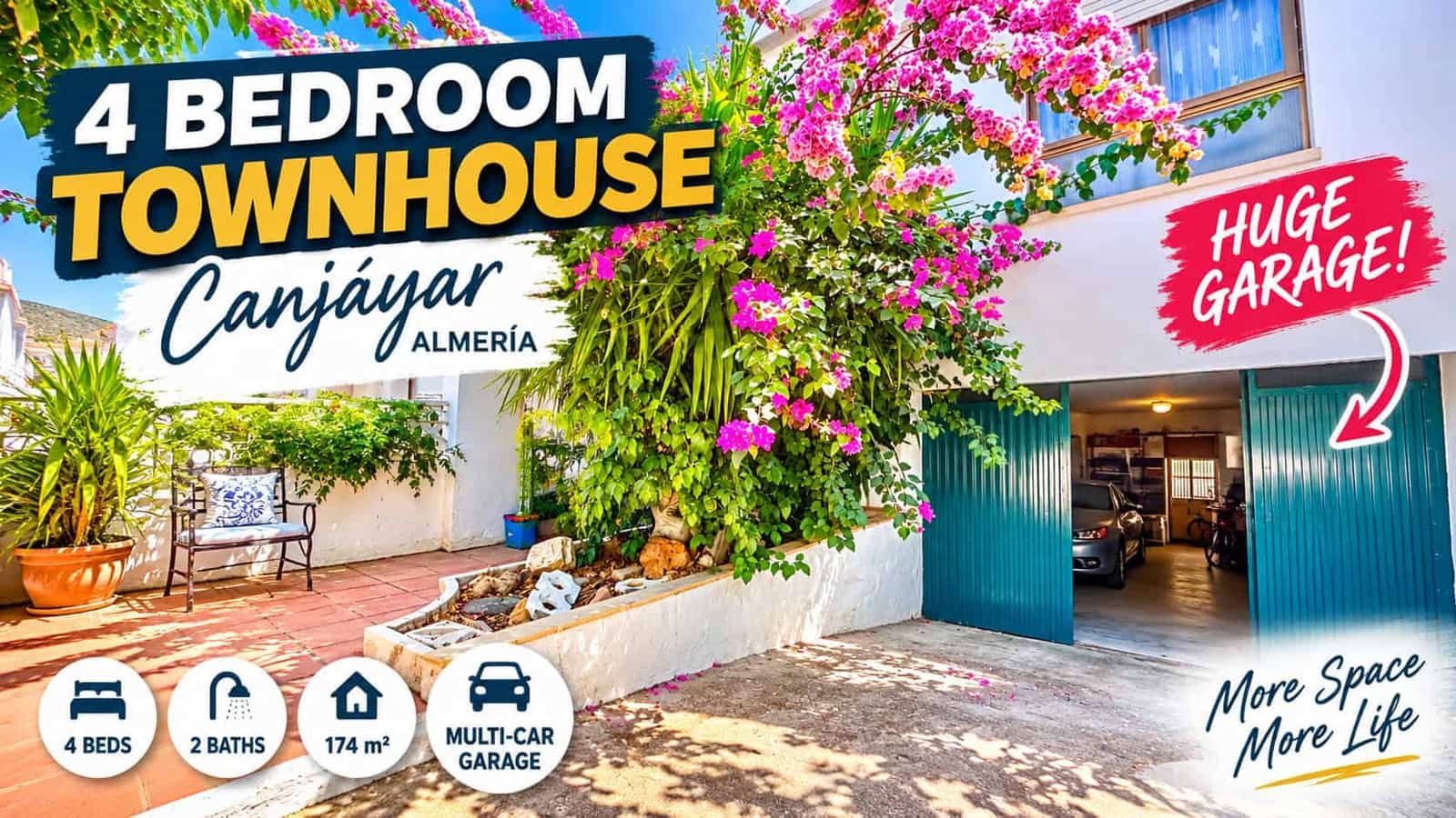 4 soverom Villa til salgs i Canjayar med garasje - € 135 000 (Ref: 10075415)