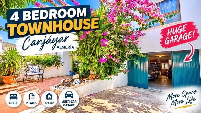 4 Zimmer Villa zu verkaufen in Canjáyar mit Garage - 135.000 € (Ref: 10075415)