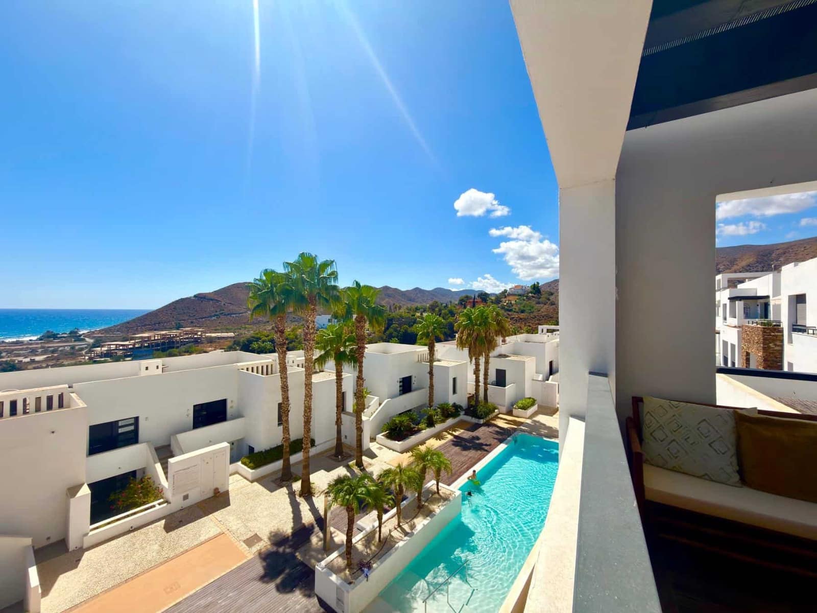 3 slaapkamer Appartement te huur in Mojacar met zwembad garage - € 1.350 (Ref: 10078060)