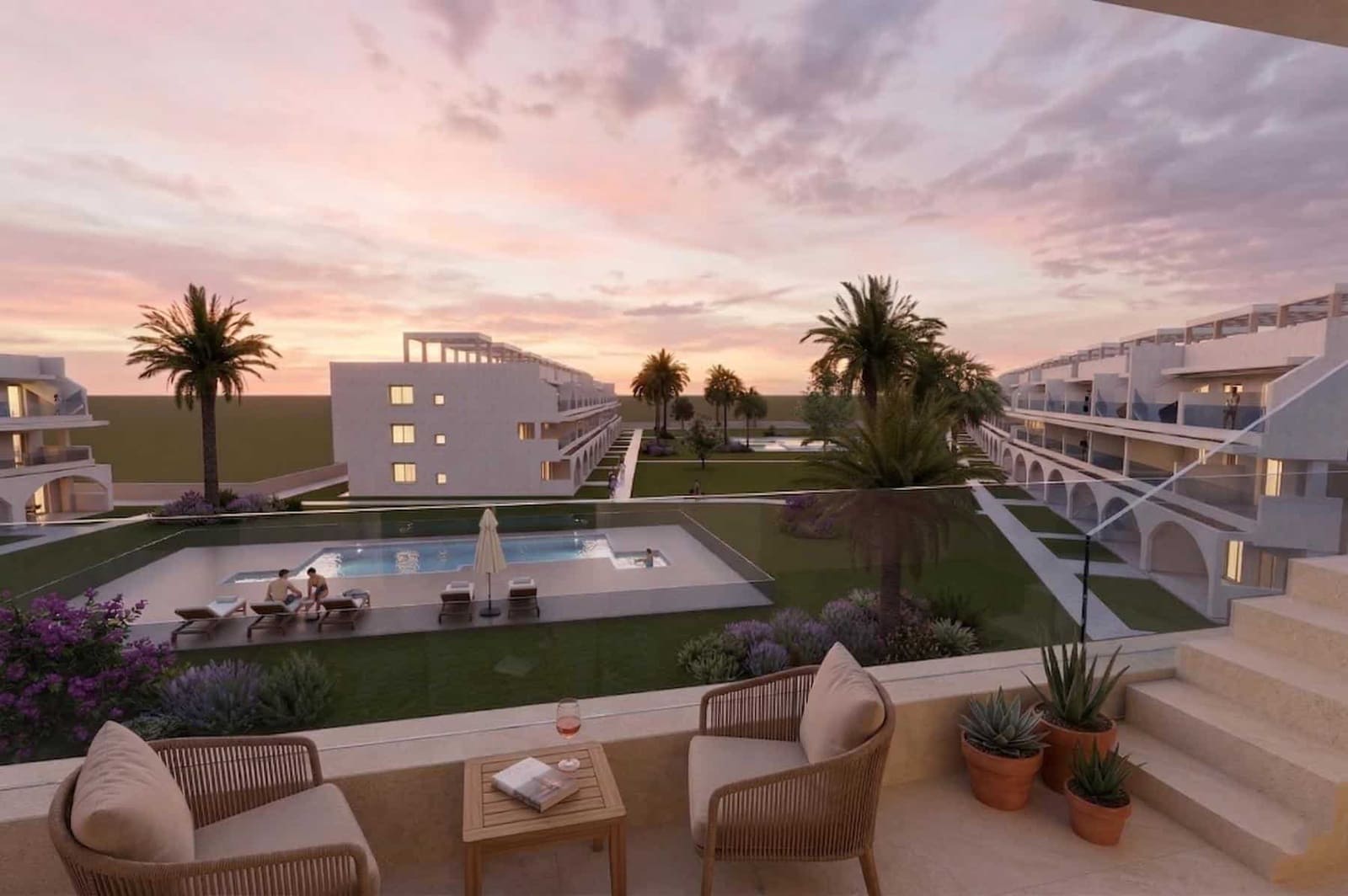 2 quarto Penthouse para venda em Vera com piscina garagem - 216 000 € (Ref: 10109397)