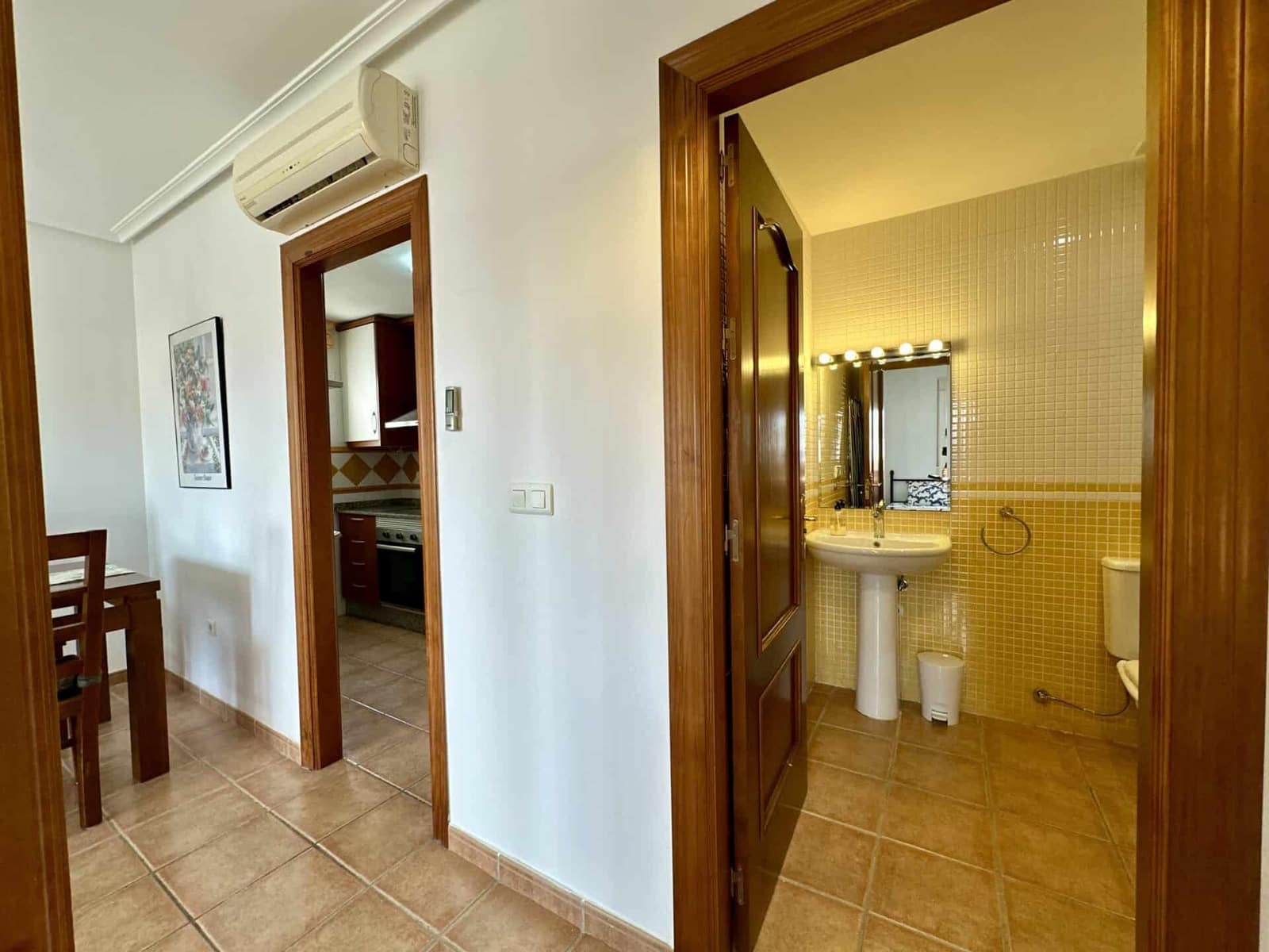 2 Zimmer Penthouse zu vermieten in Vera mit Pool Garage - 795 € (Ref: 10128200)
