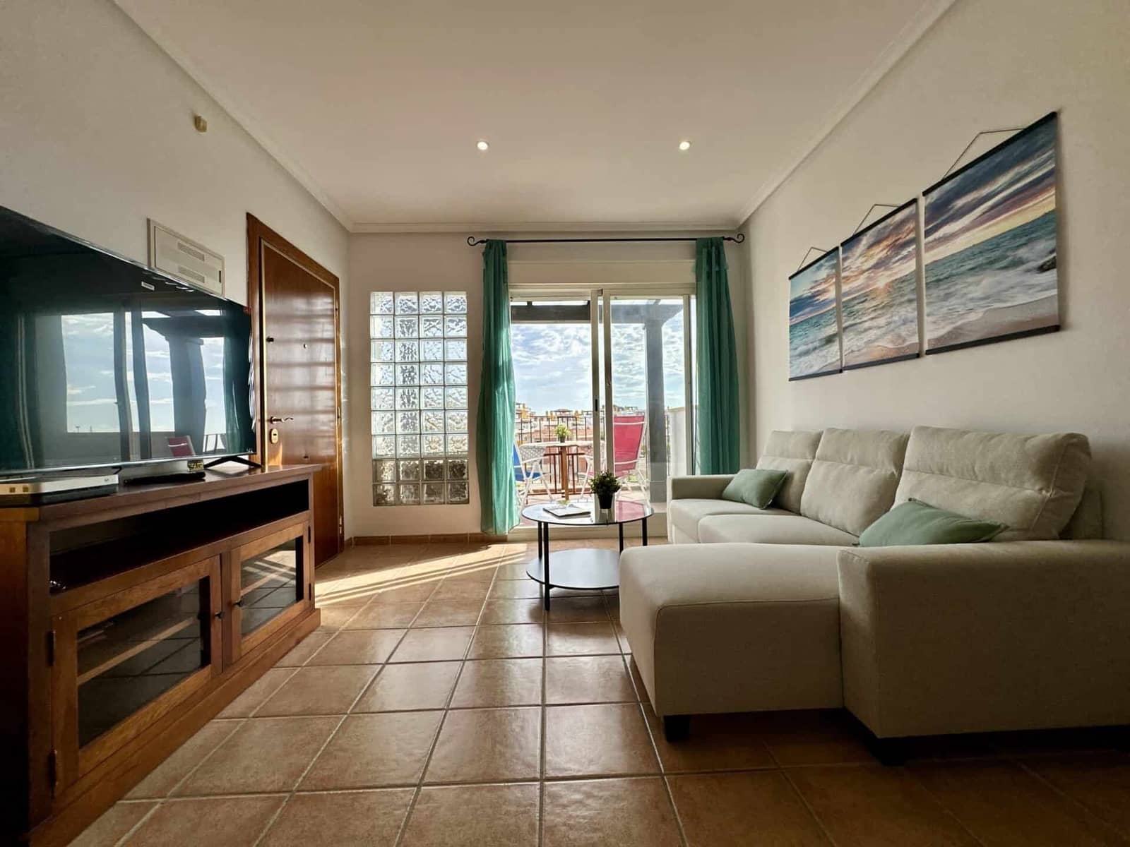 2 Zimmer Penthouse zu vermieten in Vera mit Pool Garage - 795 € (Ref: 10128200)
