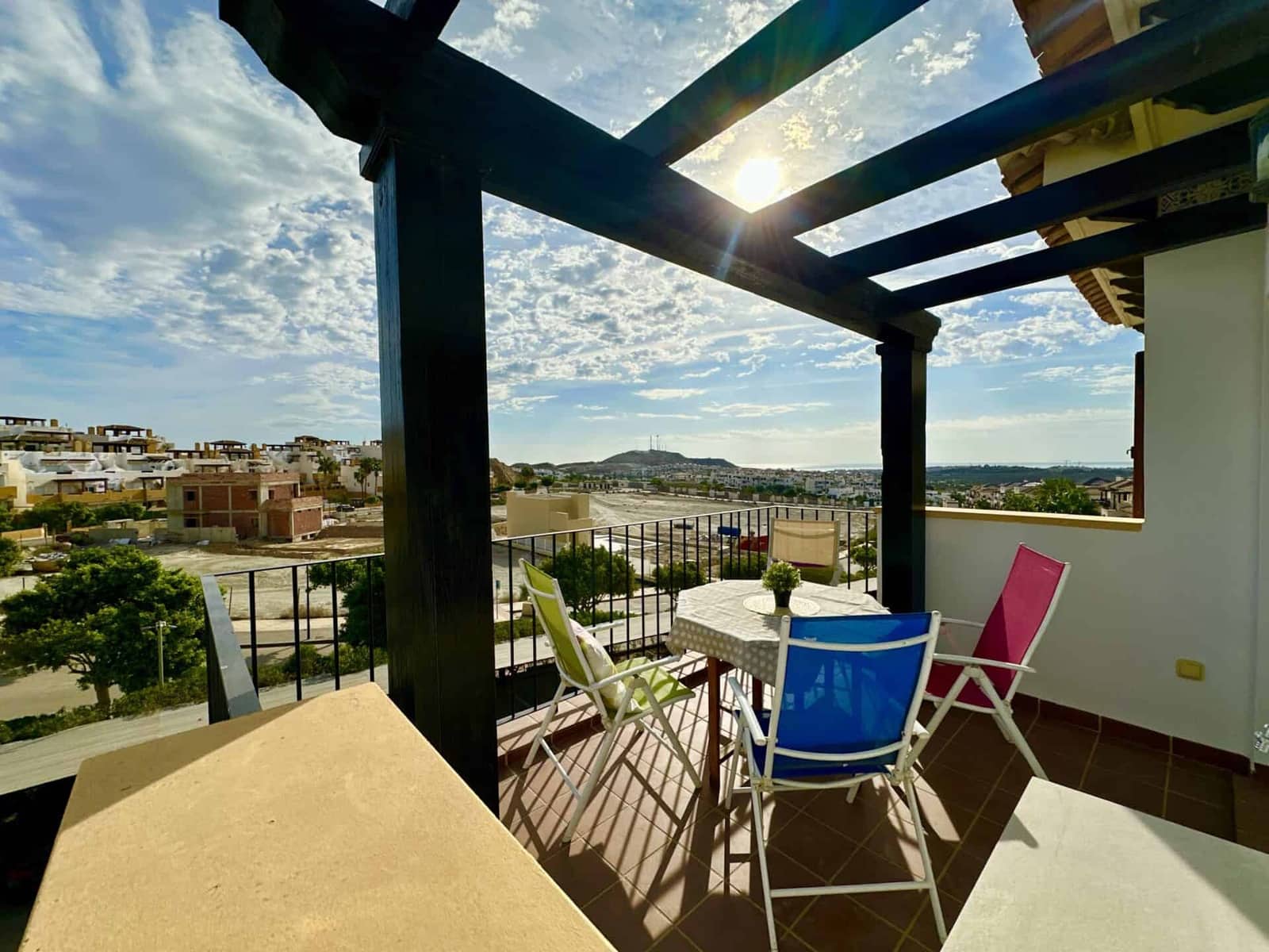 2 Zimmer Penthouse zu vermieten in Vera mit Pool Garage - 795 € (Ref: 10128200)