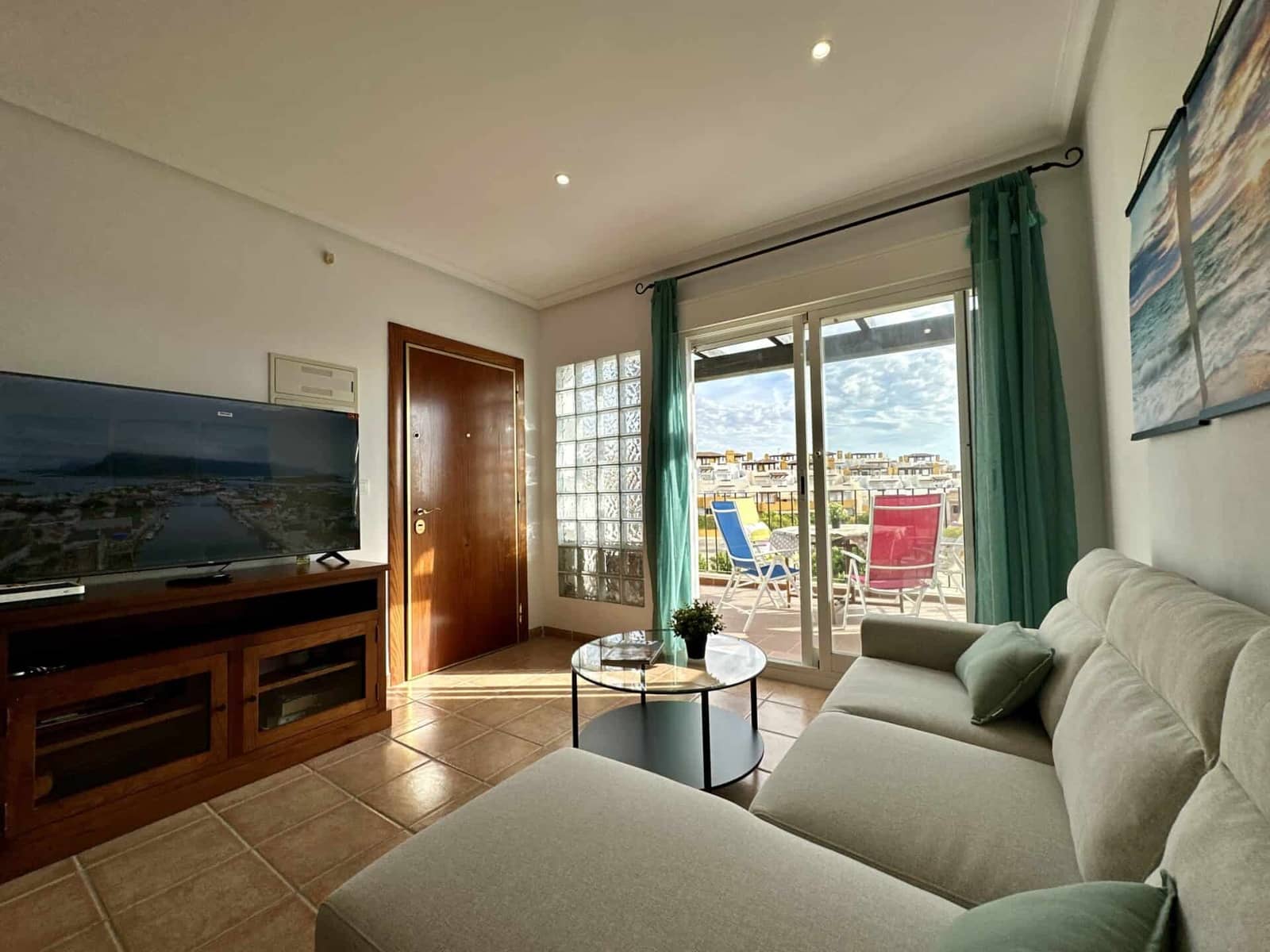 2 Zimmer Penthouse zu vermieten in Vera mit Pool Garage - 795 € (Ref: 10128200)