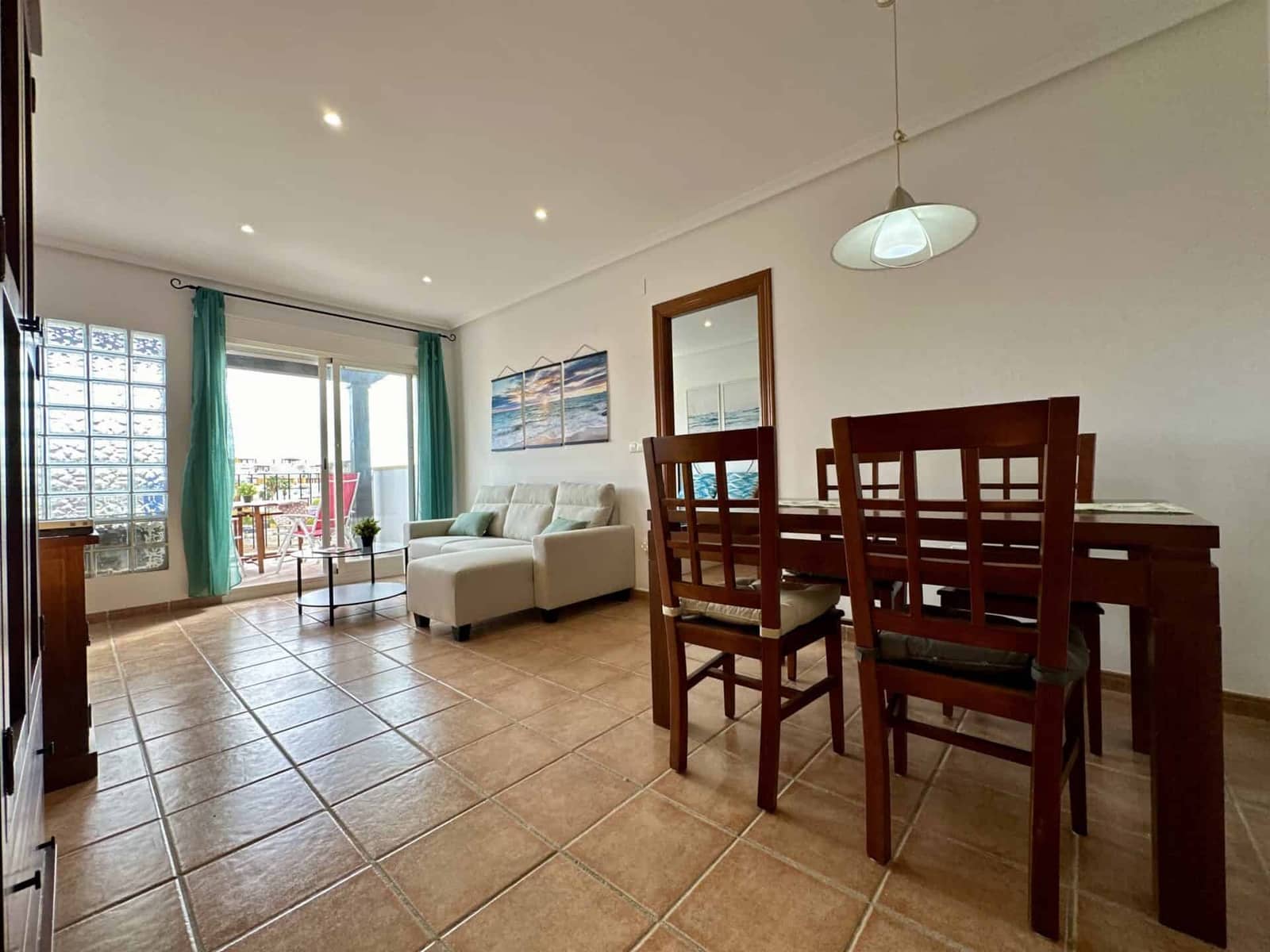 2 Zimmer Penthouse zu vermieten in Vera mit Pool Garage - 795 € (Ref: 10128200)