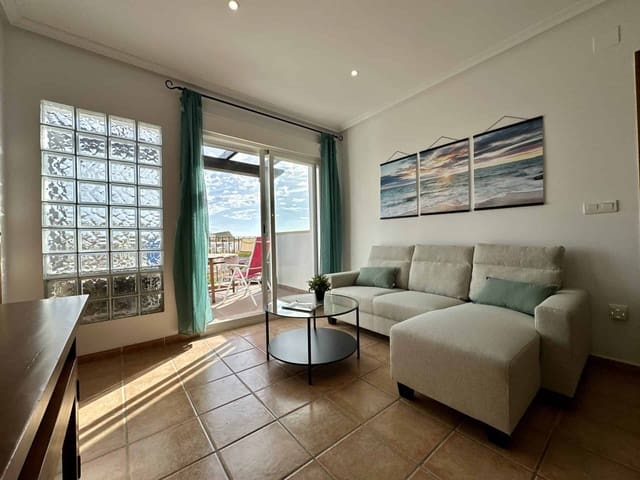 2 Zimmer Penthouse zu vermieten in Puerto Vera - Las Salinas, Vera mit Pool Garage - 795 € (Ref: 10128200)