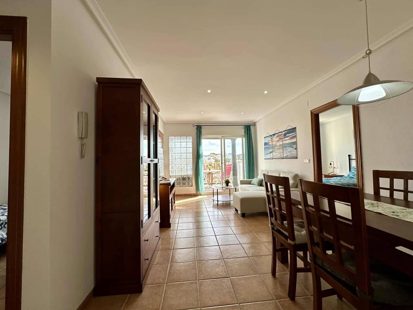 2 Zimmer Penthouse zu vermieten in Vera mit Pool Garage - 795 € (Ref: 10128200)