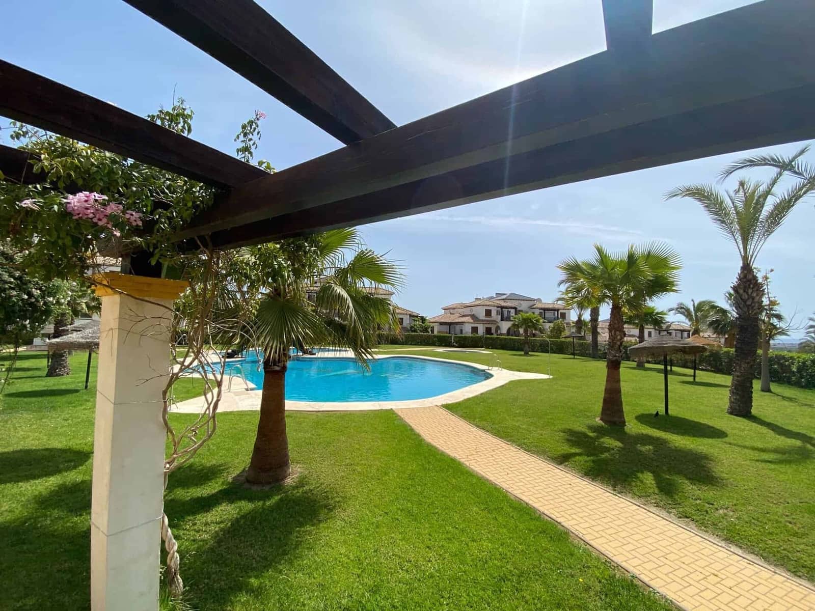 2 Zimmer Penthouse zu vermieten in Vera mit Pool Garage - 795 € (Ref: 10128200)