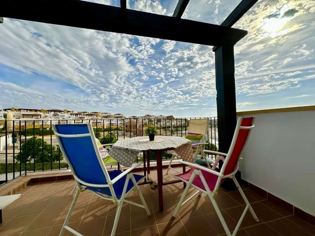 2 Zimmer Penthouse zu vermieten in Puerto Vera - Las Salinas, Vera mit Pool Garage - 795 € (Ref: 10128200)