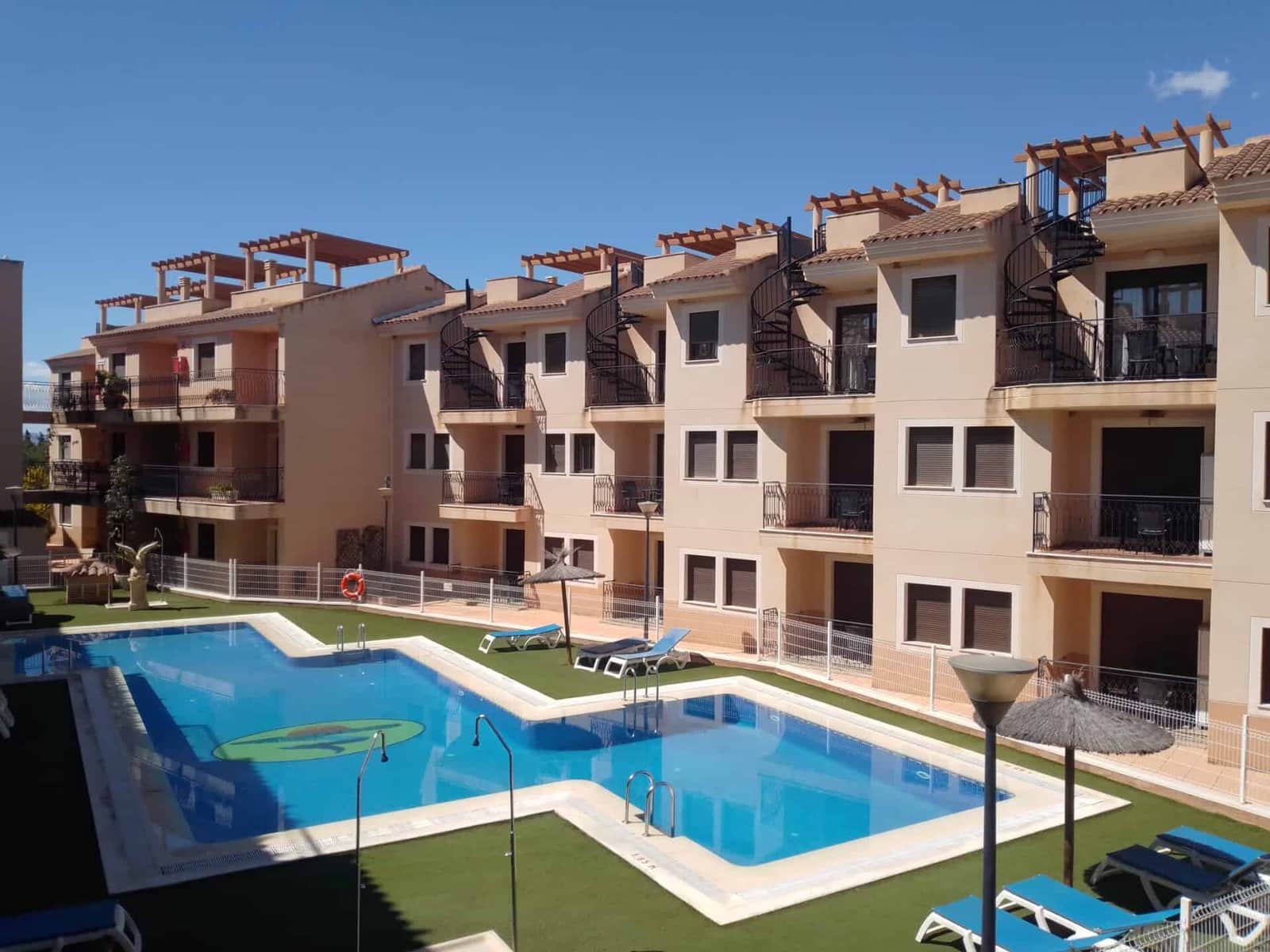 2 soveværelse Lejlighed til salg i Aguilas med swimmingpool garage - € 110.000 (Ref: 10174062)