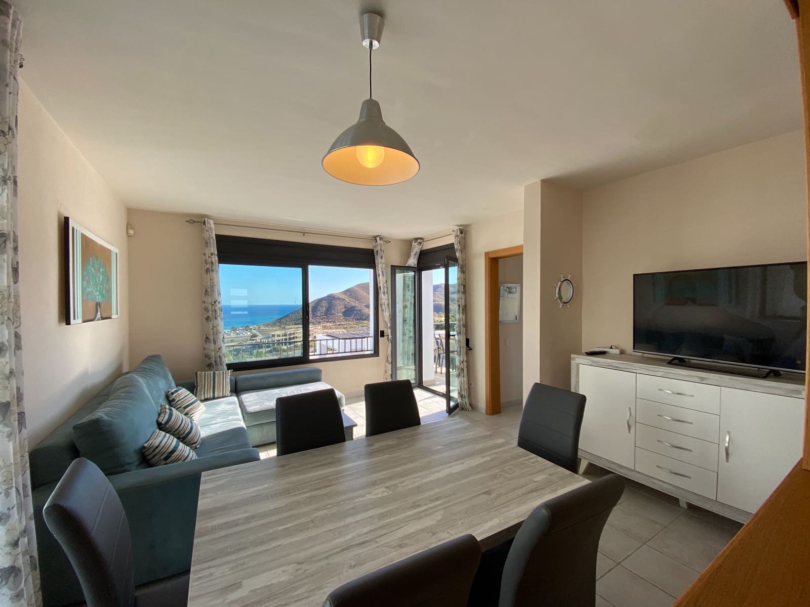 Penthouse de 3 chambres à louer à Mojacar avec piscine garage - 1 200 € (Ref: 5644808)