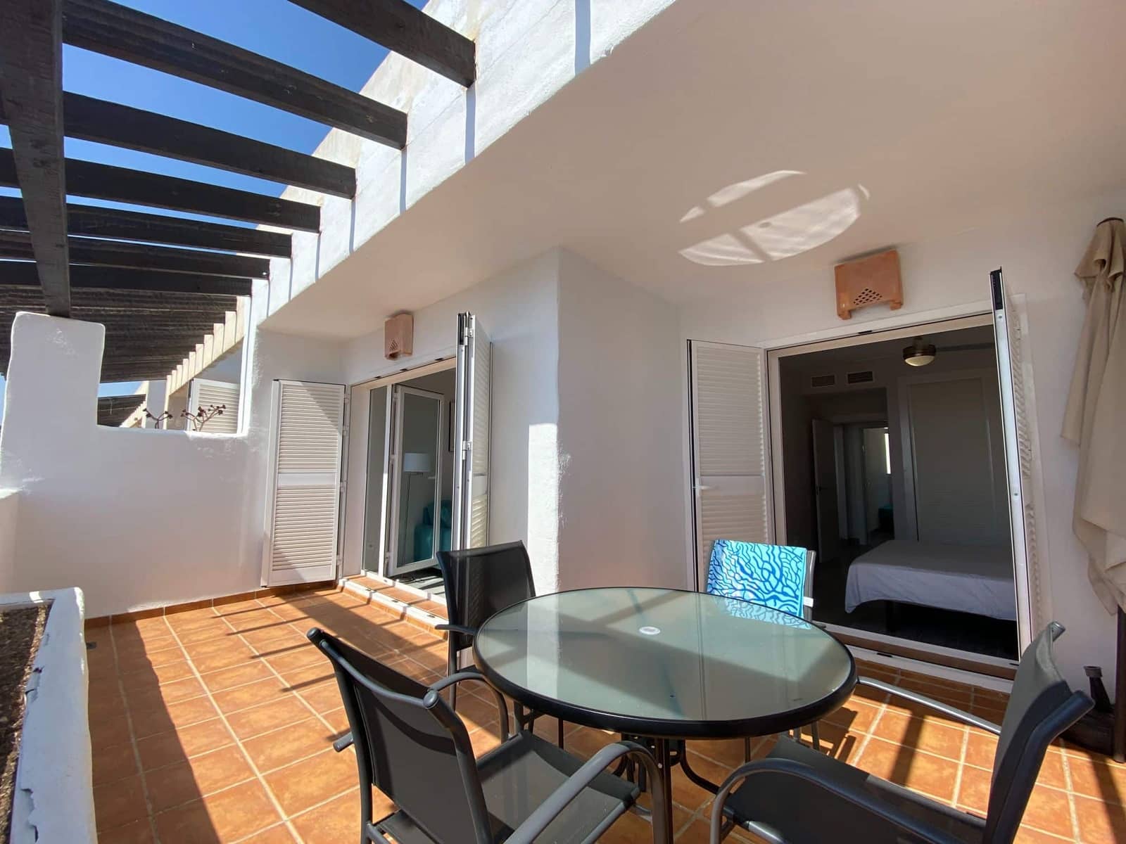 2 soveværelse Penthouse til leje i Mojacar med swimmingpool garage - € 1.195 (Ref: 6985281)