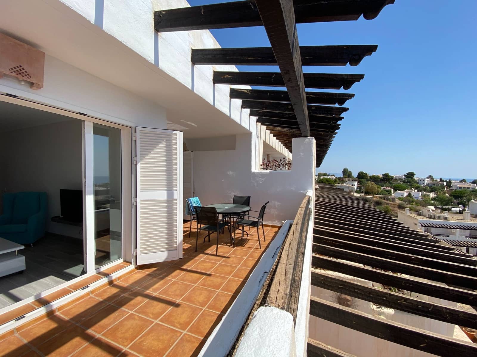 2 soveværelse Penthouse til leje i Mojacar med swimmingpool garage - € 1.195 (Ref: 6985281)