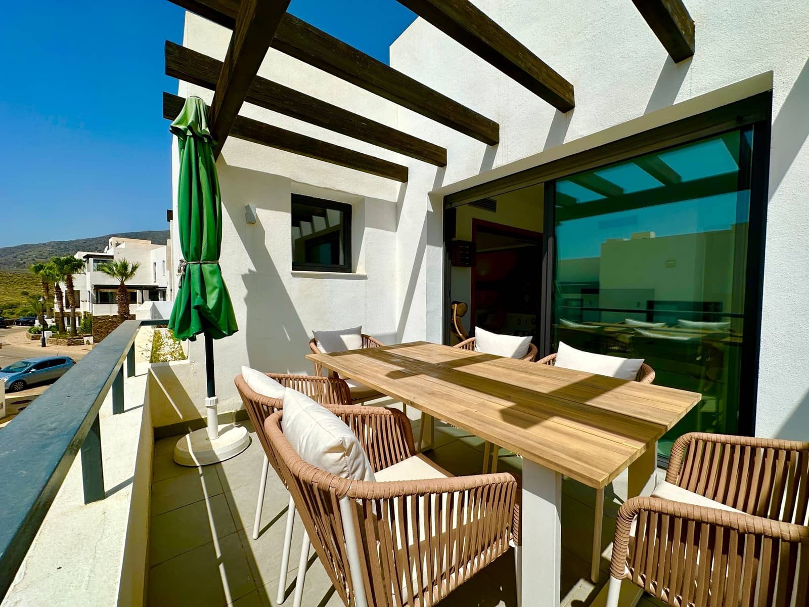 2 soveværelse Penthouse til leje i Mojacar med swimmingpool garage - € 1.295 (Ref: 7775557)