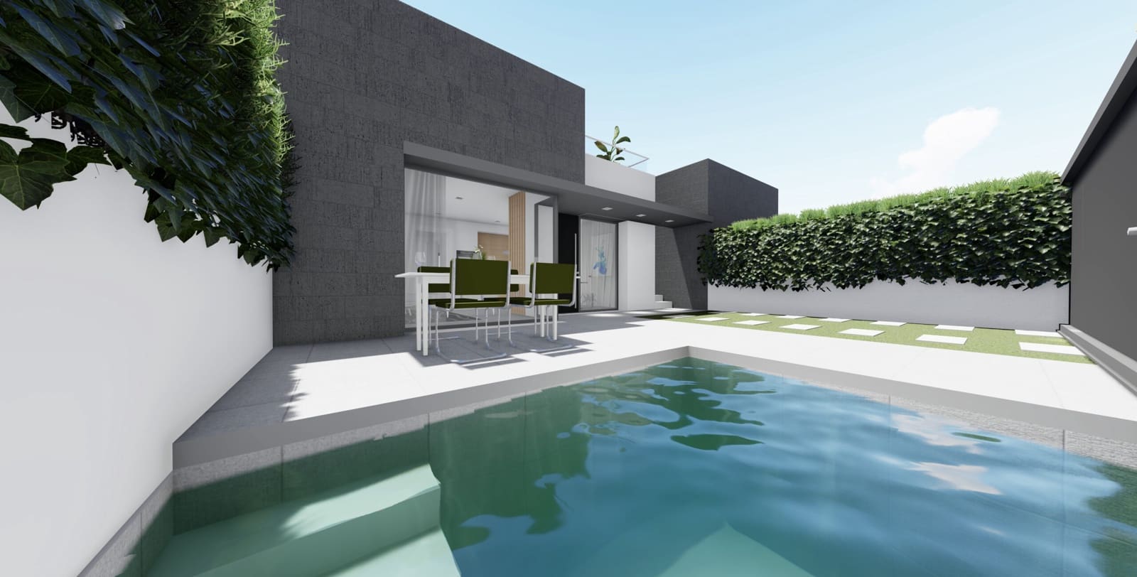 2 soveværelse Villa til salg i San Juan de los Terreros med swimmingpool garage - € 279.000 (Ref: 7960229)