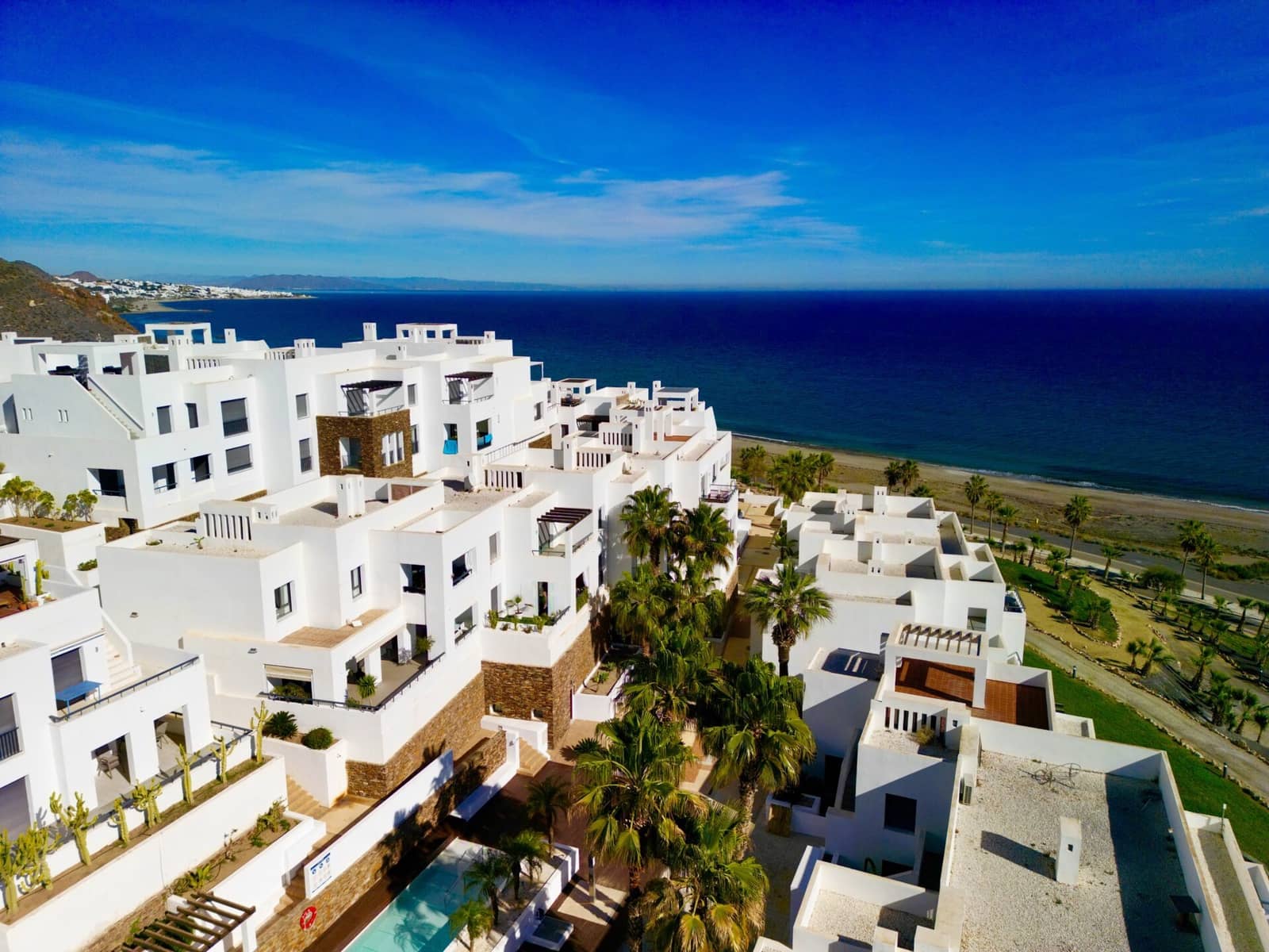 2 soveværelse Penthouse til salg i Mojacar med swimmingpool garage - € 298.000 (Ref: 8054668)