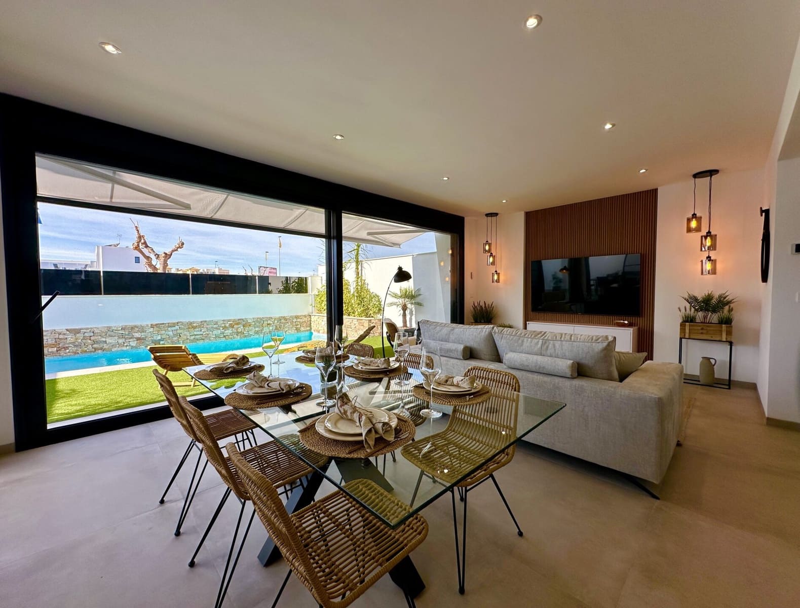 3 chambre Villa/Maison à vendre à Santiago de la Ribera avec piscine garage - 499 000 € (Ref: 8067963)