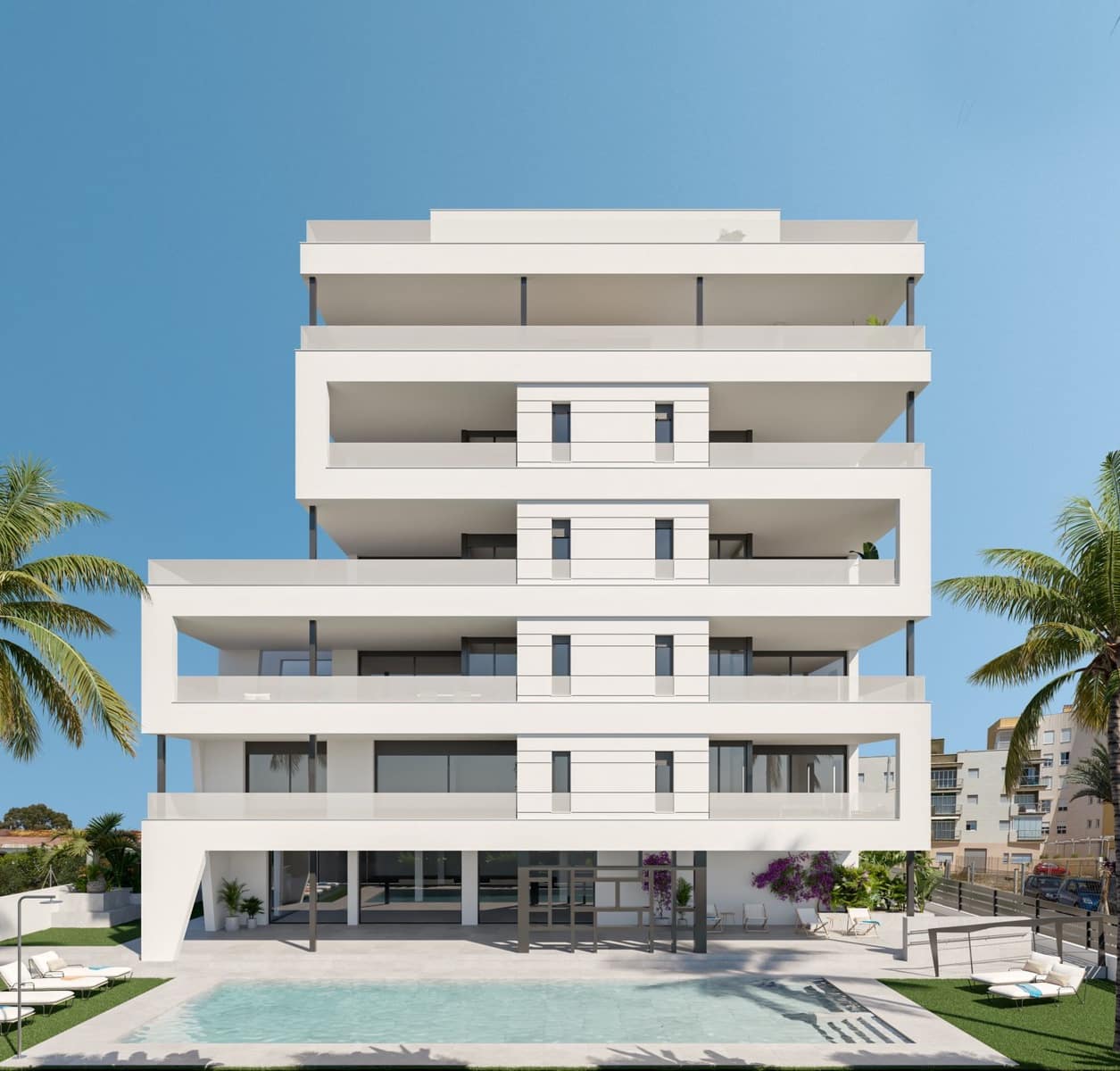 3 soveværelse Penthouse til salg i Aguilas med swimmingpool garage - € 525.000 (Ref: 8101033)