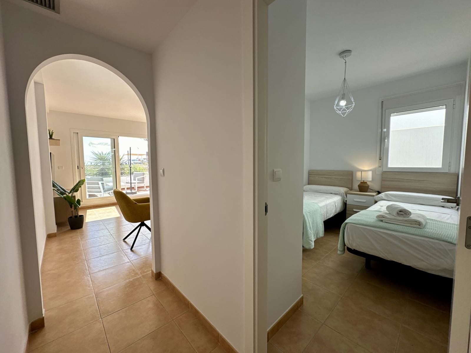 3 soveværelse Bungalow til leje i Mojacar med swimmingpool garage - € 1.395 (Ref: 8544485)