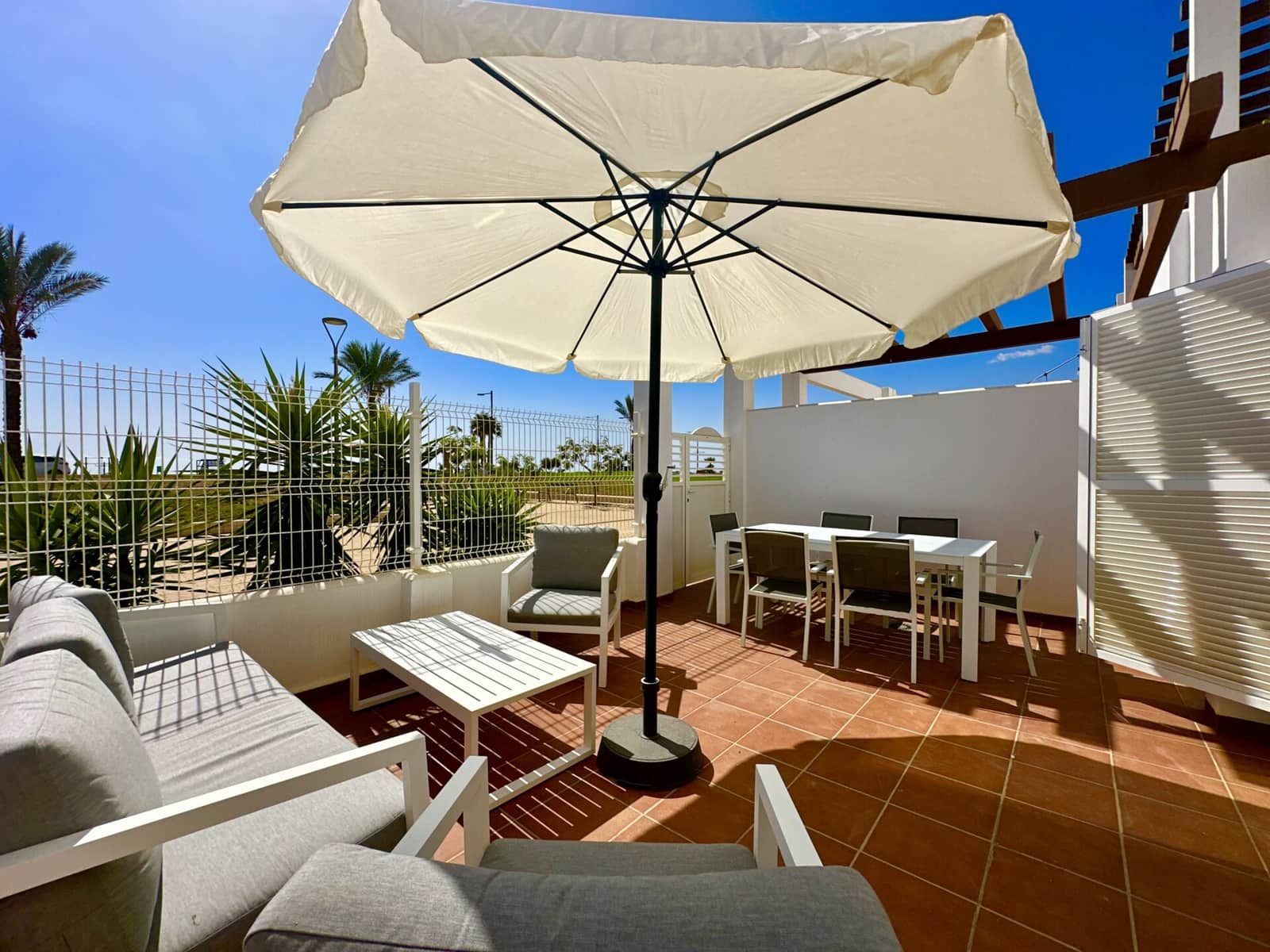 3 soveværelse Bungalow til leje i Mojacar med swimmingpool garage - € 1.395 (Ref: 8544485)