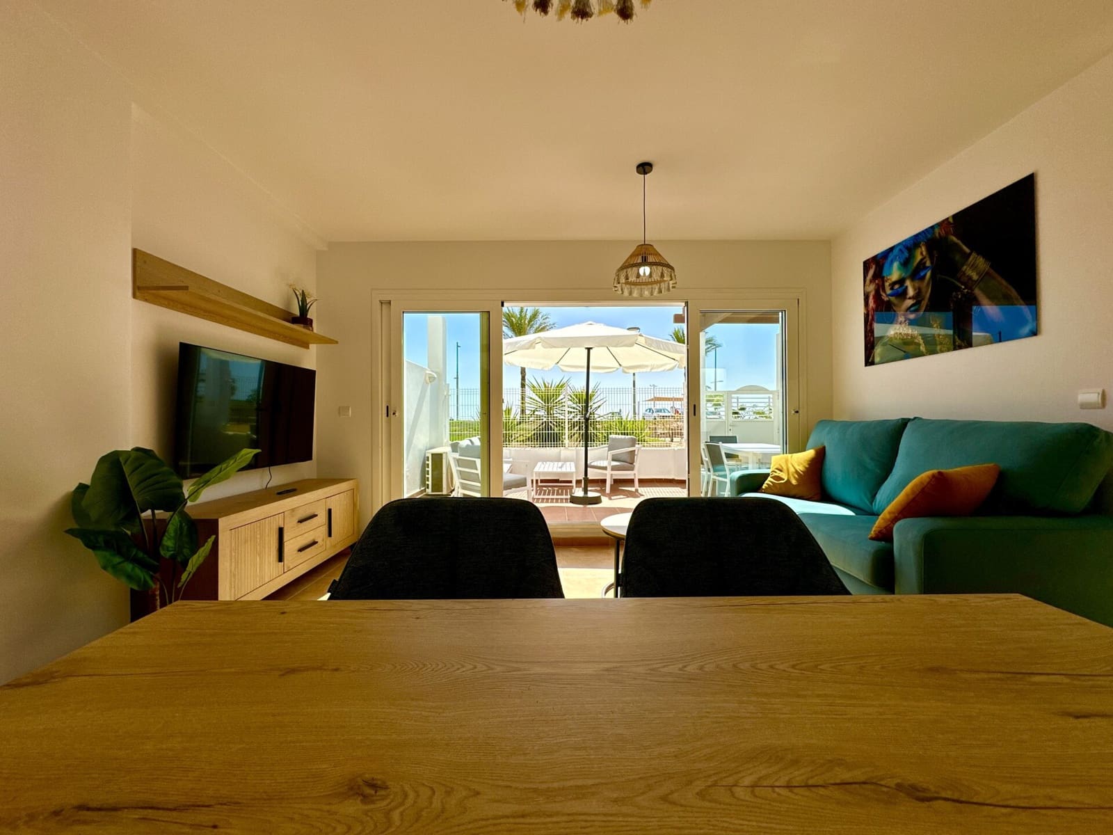 3 soveværelse Bungalow til leje i Mojacar med swimmingpool garage - € 1.395 (Ref: 8544485)
