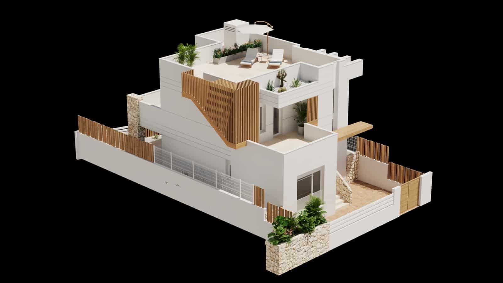 3 chambre Villa/Maison à vendre à San Juan de los Terreros avec piscine garage - 470 000 € (Ref: 8817127)