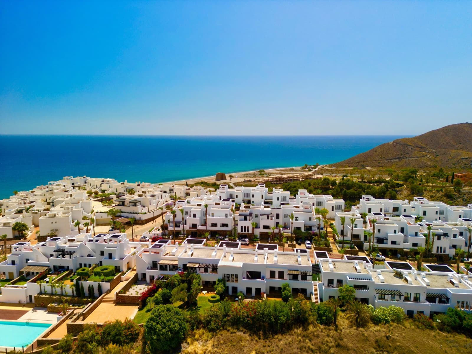 3 soveværelse Byhus til leje i Mojacar med swimmingpool garage - € 1.350 (Ref: 8964220)