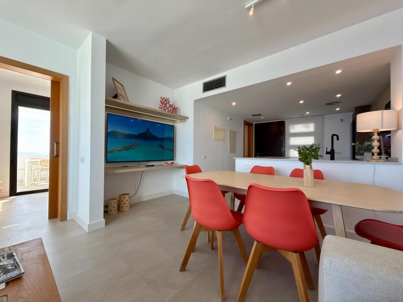 3 sovrum Takvåning att hyra i Mojacar med pool garage - 1 495 € (Ref: 9390178)