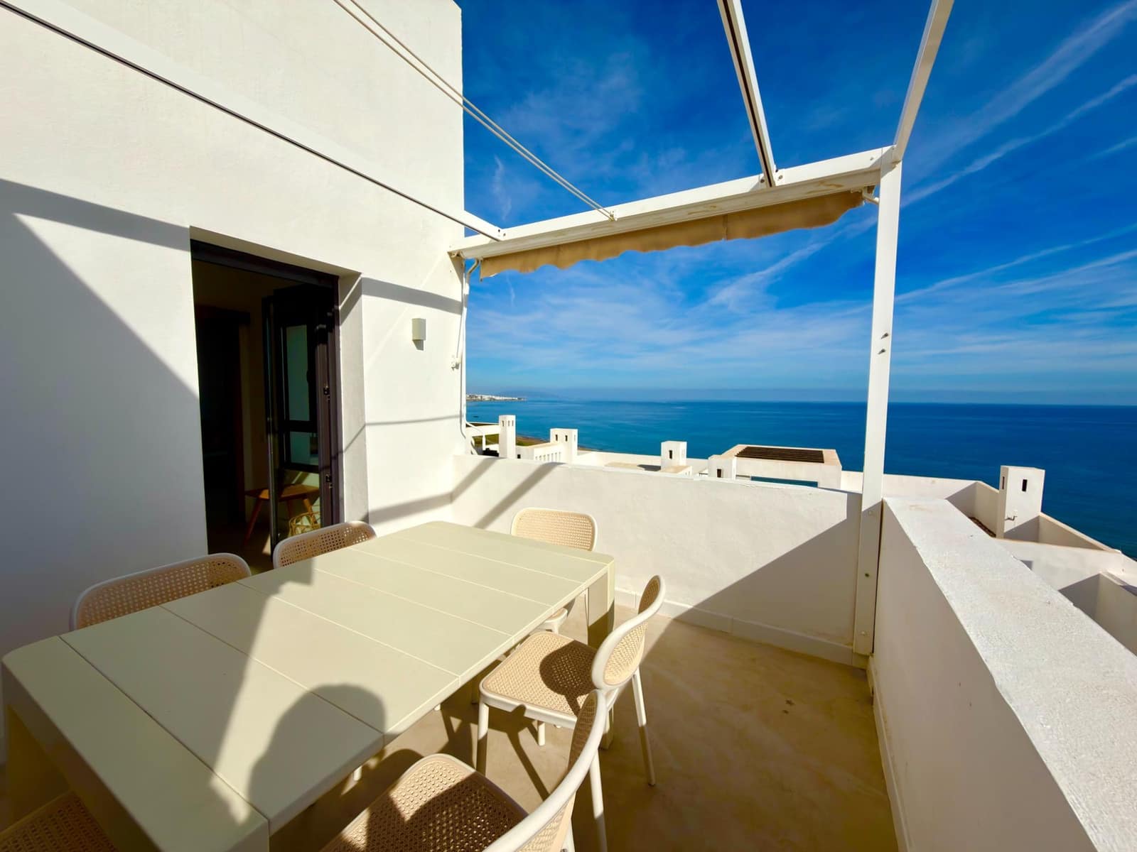 3 sovrum Takvåning att hyra i Mojacar med pool garage - 1 495 € (Ref: 9390178)