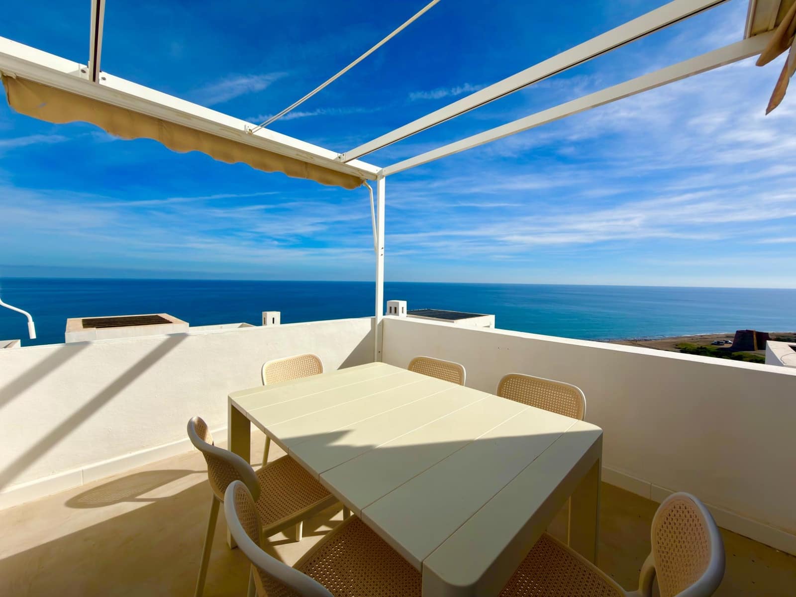 3 sovrum Takvåning att hyra i Mojacar med pool garage - 1 495 € (Ref: 9390178)