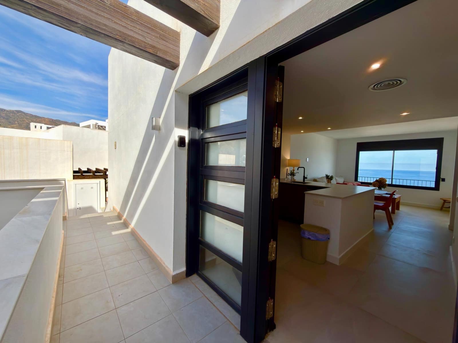 3 sovrum Takvåning att hyra i Mojacar med pool garage - 1 495 € (Ref: 9390178)